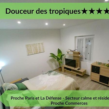 Ferienwohnung *Douceur Des Tropiques*Parisis Argenteuil Exterior foto